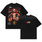 Paddy The Baddy Pimblett UFC Heavy Cotton Shirt – Vintage MMA Fan Graphic Tee, Legendary Liverpool Scouse Fighter Unisex Premium Streetwear T-Shirt