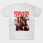 Indiana Fever T-Shirt – Official Style Women's Basketball Graphic Tee, Vintage WNBA Game Day Unisex Cotton Shirt