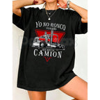 Funny "I Don't Snore I Dream of Being a Latin Dad Truck" T-Shirt – Men's Humorous Graphic Tee