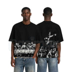 Jesus Print Graphic T-Shirt – Faith Vintage Christian Cross Unisex Cotton Religion Tee