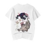 ET9977 War of Beasts Embroidered Tee