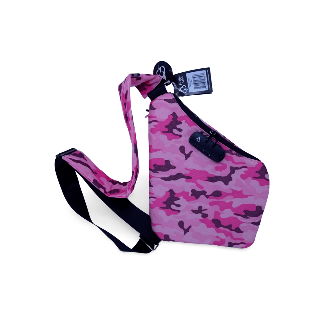 Essential Smell Proof Crossbody Bag - Fashionable, Discreet + Hidden Lock (FireBar Labs x PBAL)