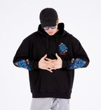 KH9201 Fish Art Embroidery Hoodie