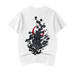 ET524 Moon Fox Embroidered Tee