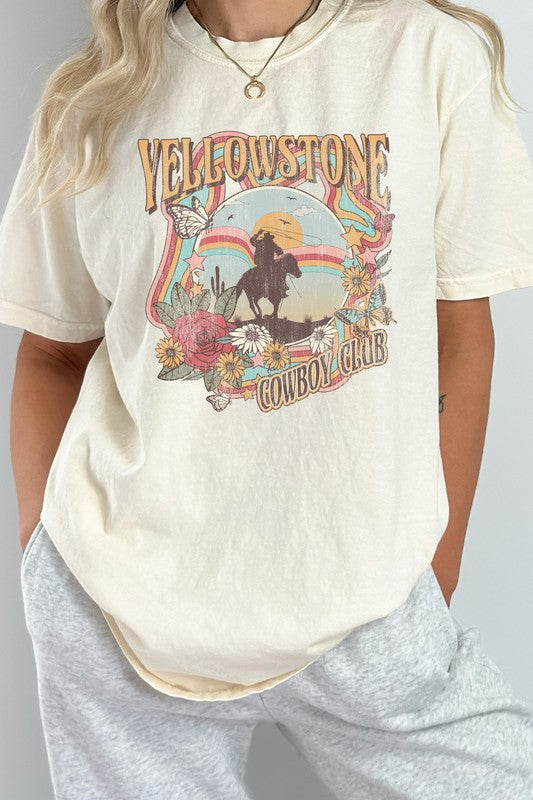 Cowboy Club Comfort Colors Graphic Tee T-Shirt