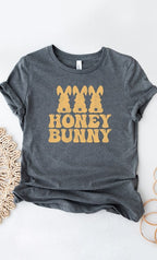 Honey Bunny Easter PLUS SIZE Graphic Tee T-Shirt