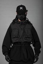 HiH34 Black Tech Guard Hoodie