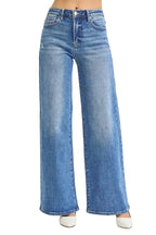 RISEN Full Size High Rise Wide Leg Jeans Plus Size