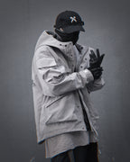 HiJ39 Grey Retaliation Jacket