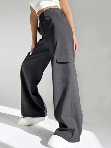 GRECIILOOKS Loose High-Waisted Pants | Korean Trousers for Women