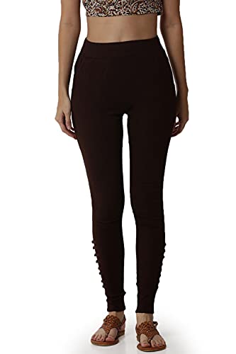 Soch Women Regular Fit Pure Cotton Solid Pant