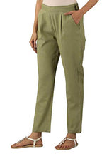 Digital Shopee Regular Fit Women S Pure Cotton Trousers Pants For Everyday Use, College Wear, Office, Casual Wear, Grey, Medium