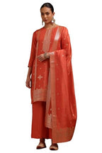 Soch Women Brocade Ethnic Motifs Suit Set with Thread Work