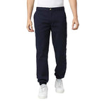 Thomas Scott MenS Solid Regular Fit Trouser Navy