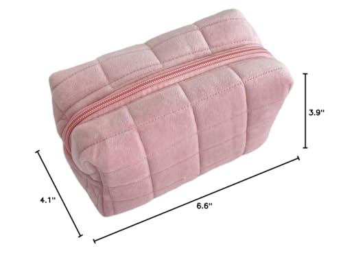 XPONNI Small Cosmetic Bag Cute Makeup Bag Y2k Accessories Aesthetic Make Up Bag Y2k Purse Cosmetic Bag for Purse