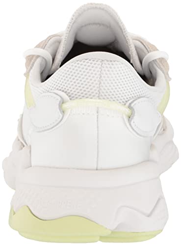 adidas Originals Women's Ozweego Sneaker, White/Almost Lime/Pulse Lime, 8