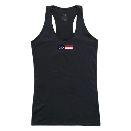 Graphic Tank, US Flag 1, Black, S