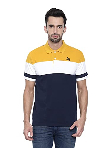 ADRO Branded Polo T-Shirts for Men | PN-M-YWN-YL-S Yellow