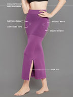 Clovia Women'S Petticoat Style Saree Shapewear With Side Slit (Sw0023A15)