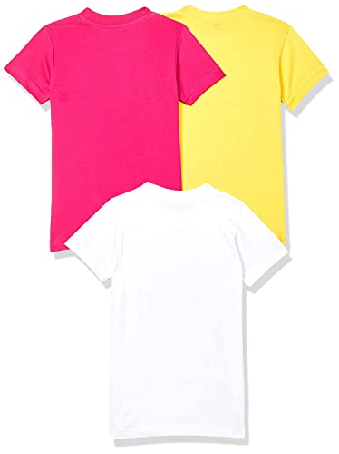 T2F Boys Cotton Solid Regular Fit T-Shirt (Pack of 3)