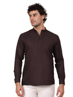Jompers Mens Solid Short Kurats