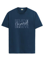 ADRO Men's Solid Regular Fit T-Shirt (RN24-INV-SB_Teal