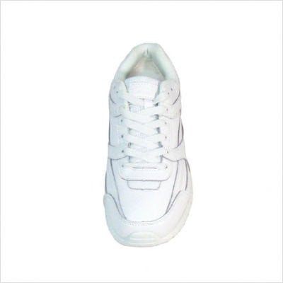 Genuine Grip 1015-10.5M Mens Slip-Resistant Work Shoe - White - Size 10.5