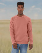 Unisex Sponge Fleece crewneck Sweatshirt - DK gRY MRBLE FLc - M(D0102H7W1W6)