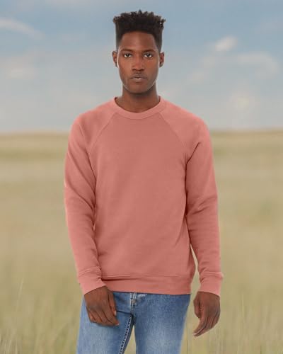 Unisex Sponge Fleece crewneck Sweatshirt - DK gRY MRBLE FLc - M(D0102H7W1W6)