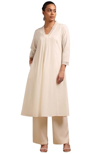 Soch Women Pure Cotton Solid Regular Kurta (cws5ku61361