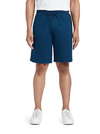 XYXX Athleisure Mens Cotton Shorts | Super Soft, Knee Length Comfortable Everyday Wear | Relaxed Fit Solid Code Shorts with Zip