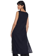 W For Woman Women'S Straight Kurta (16Au15918-57735-12-Blue)