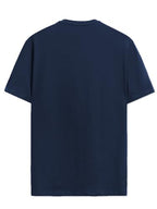 ADRO Mens Royal Bike Design Printed 100% Cotton T-Shirt - Regular Fit, Printed T-Shirts for Men (RN24-RYL-NB_Navy_S)