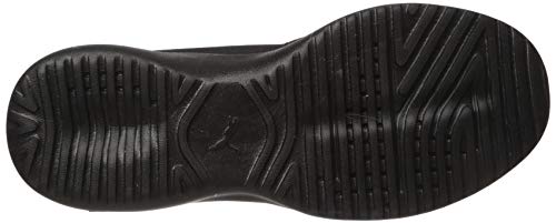 PUMA Women's ADELINA Sneaker, Puma Black-Puma Black-Puma White, 9