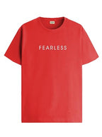 ADRO Tshirt for Men | Printed T Shirt for Men | 100% Cotton T-Shirt |Printed T Shirt | T-Shirts | RN24-FRL-RD-M Red
