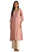 Soch Women Gadwal Embroidered Kurta Cutdana