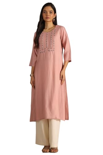Soch Women Gadwal Embroidered Kurta Cutdana