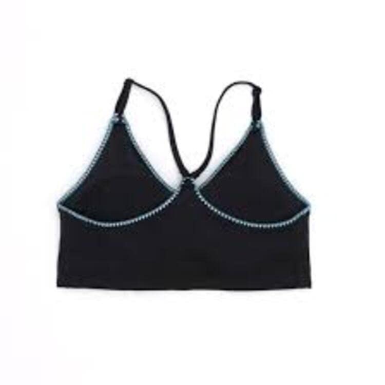 Nike Polyester Wire Free Ny Dri-FIT Indy Crochet Bra Sports Women Running Sports Bras