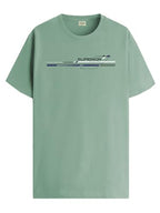 ADRO Mens Graphic Printed 100% Cotton T-Shirt - Regular Fit, Printed T-Shirts for Men (RN24-RAC-PT_Pista_M)