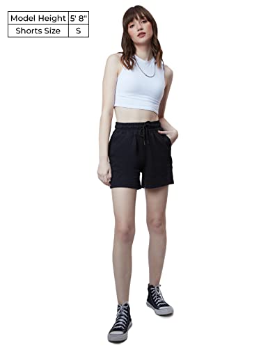 The Souled Store Solids: Women Lounge Shorts Sweatshorts WomenS Sweat Shorts