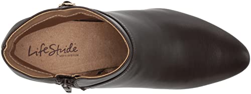 LifeStride Womens Guild Ankle Boot Dark Chocolate 8.5 M