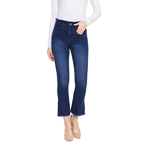 Nifty Womens Denim Slim Fit High Waist Jeans (1424, Basic, 34)