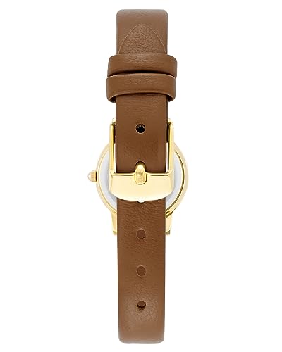 Armitron Women's Genuine Diamond Dial Leather Strap Watch, 75/2447