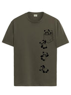 ADRO Tshirt for Men | Printed T Shirt for Men | 100% Cotton T-Shirt |Printed T Shirt | T-Shirts | RN24-POC-OL-2XL Olive