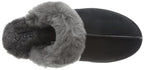 UGG Women's Scuffette Ii Slipper, Black/Grey, 10