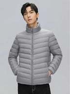 Lymio Mens Puffer Winter Nylon Standard Length Jacket