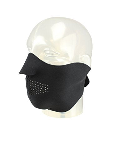 Seirus Innovation 6810 Neofleece Comfort Masque - Winter Cold Weather Face Protection, Black, Large