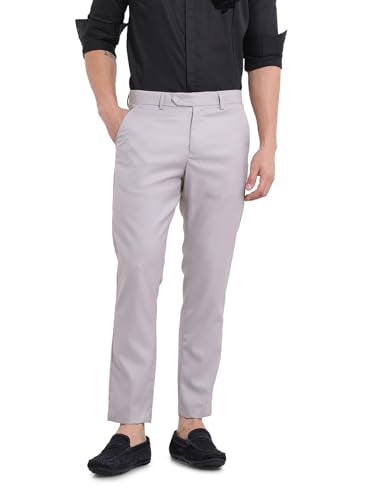 The Indian Garage Co Mens Slim Fit Trousers Pants