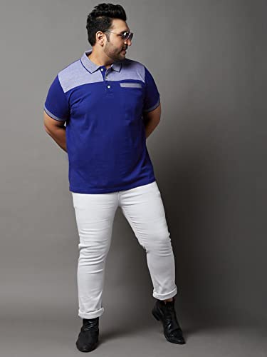 Bigbanana Plus Size MenS Regular Fit Mercerized Polo Tshirt