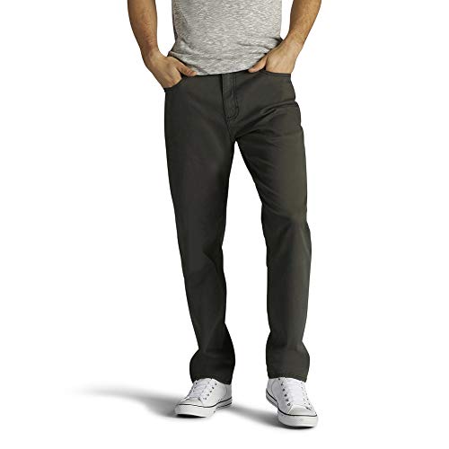Lee Mens Extreme Motion Athletic Fit Tapered Leg Jean Dark gray 34W x 30L